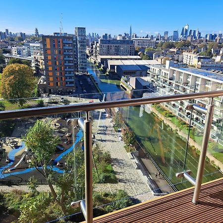 Cozy Double Room With Large En Suite Near Canary Wharf London With Amazing Views In A Shared Apartment Kültér fotó